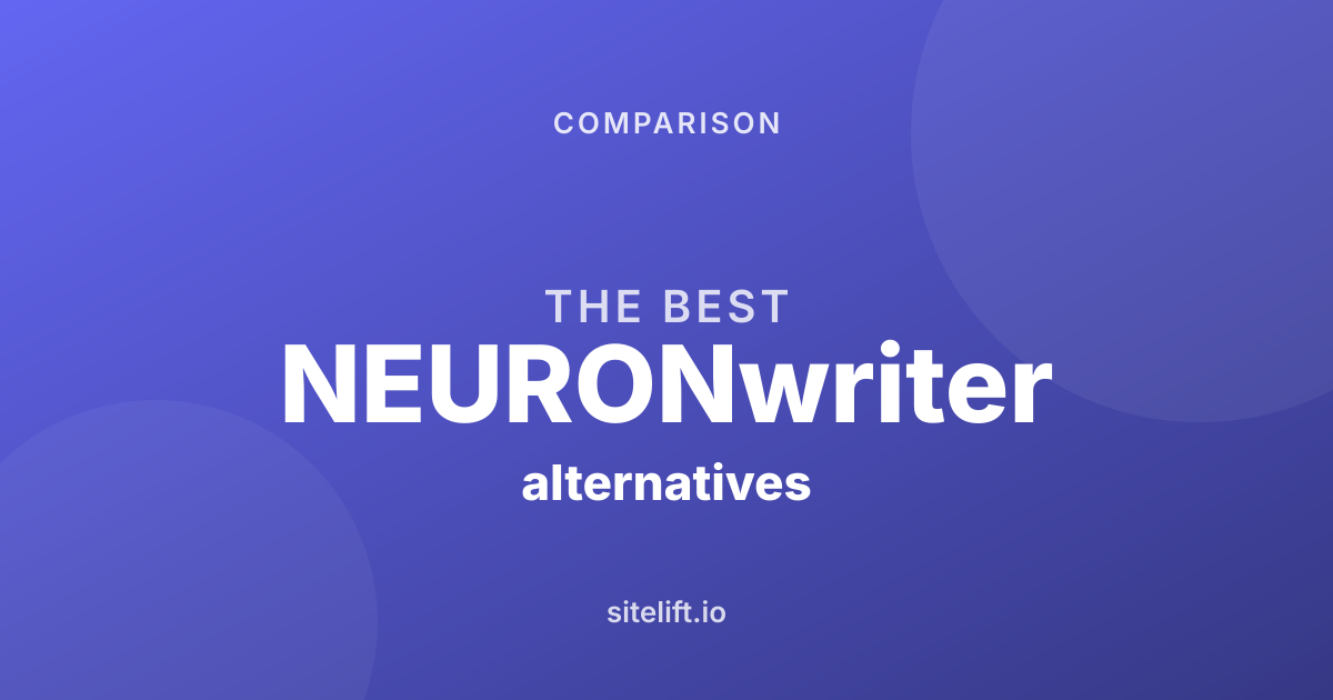 The 6 Best NEURONwriter Alternatives in 2026