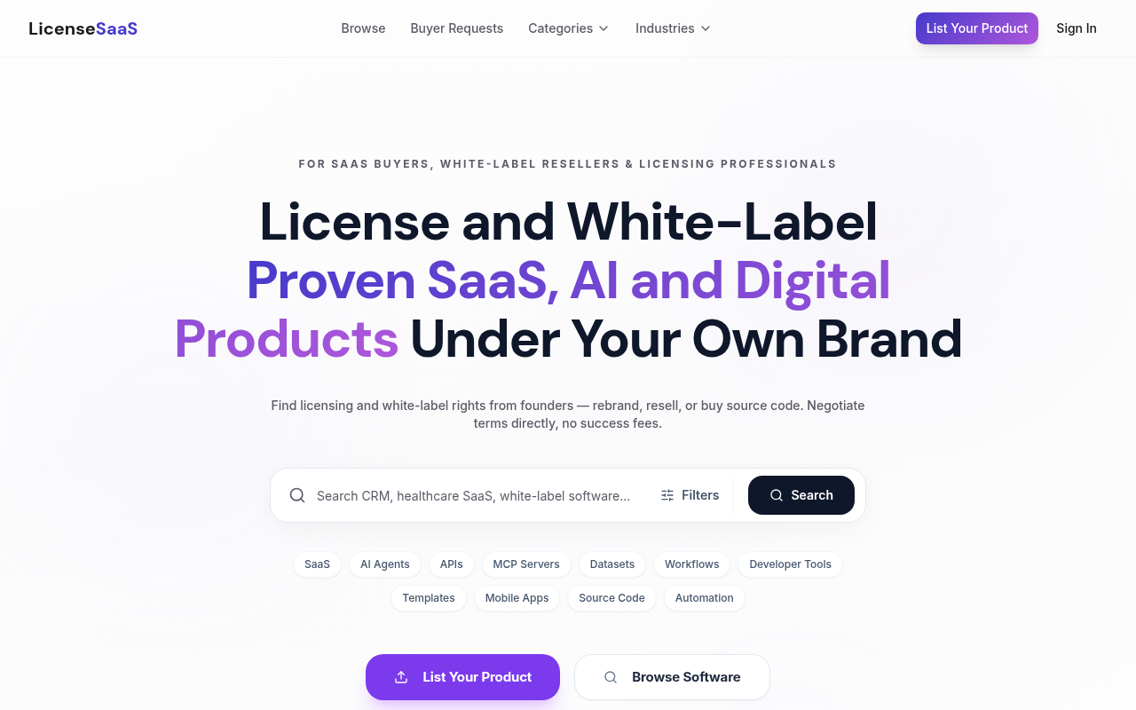 https://licensesaas.com